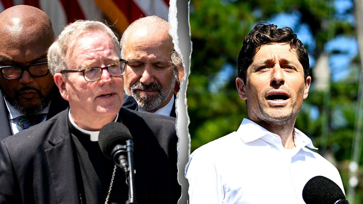 Bishop Barron speaks out against the mayor's remarks about prayer following the fatal shooting.