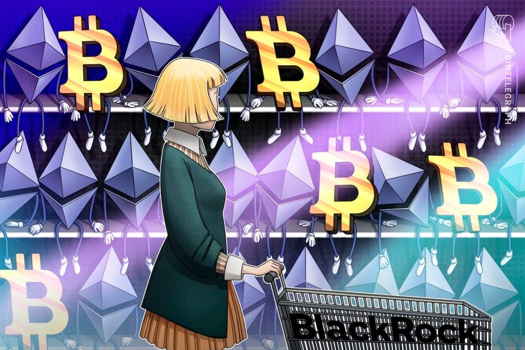 BlackRock's Bitcoin ETF surpasses Coinbase and Binance holdings; Ethereum could be next.