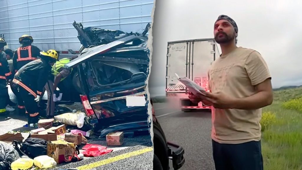 Bodycam video shows migrant trucker having difficulty with English prior to fatal accident