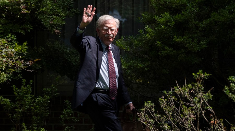 Bolton's search suggests the possibility of Trump's revenge