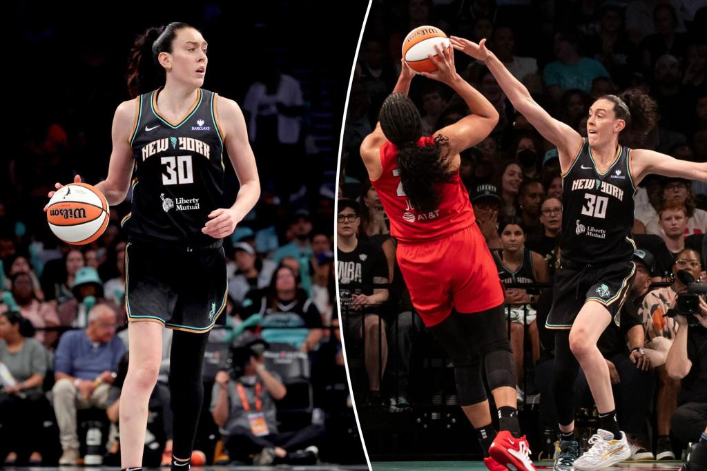 Breanna Stewart ready to come back against the Sun just when the Liberty need her most