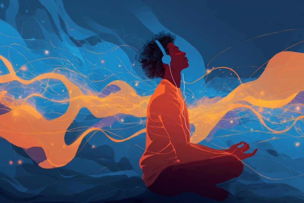 Breathwork and music induce a state of bliss in the brain similar to psychedelics.