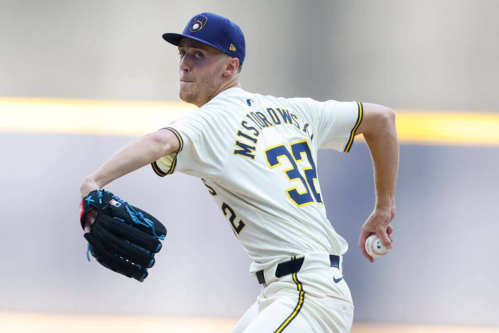 Brewers put rookie standout Jacob Misiorowski on the injured list