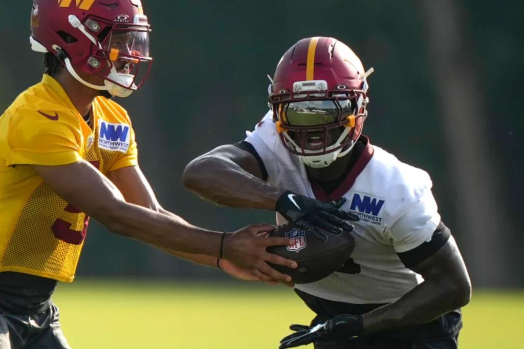 Brian Robinson Jr. given a day off from practice amid trade speculation