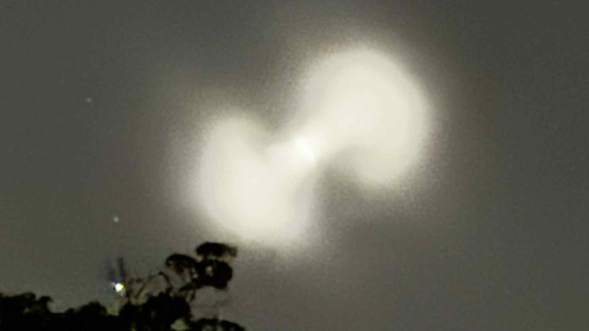 Bright object ignites UFO theories in New York, later discovered to be a rocket