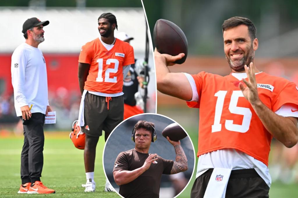 Browns outline schedule for quarterback competition decision