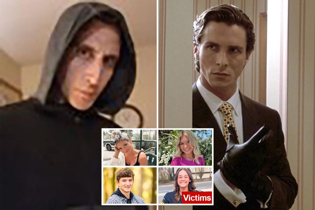 Bryan Kohberger was a fan of 'American Psycho,' showered excessively, and had unsettling eyes, according to his cellmate.