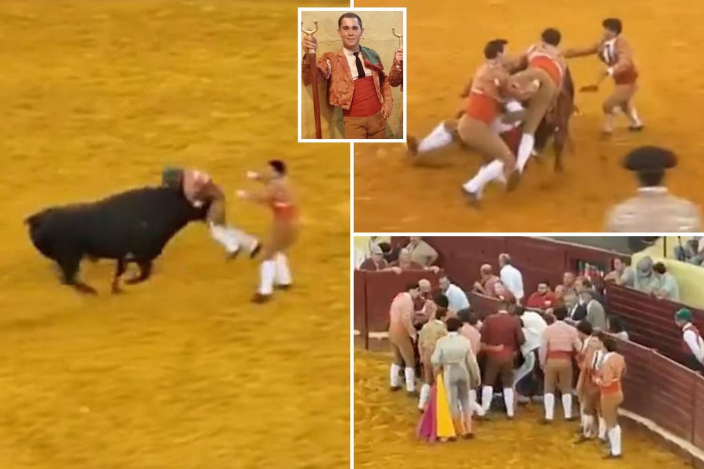 Bullfighter is fatally injured during his debut show.