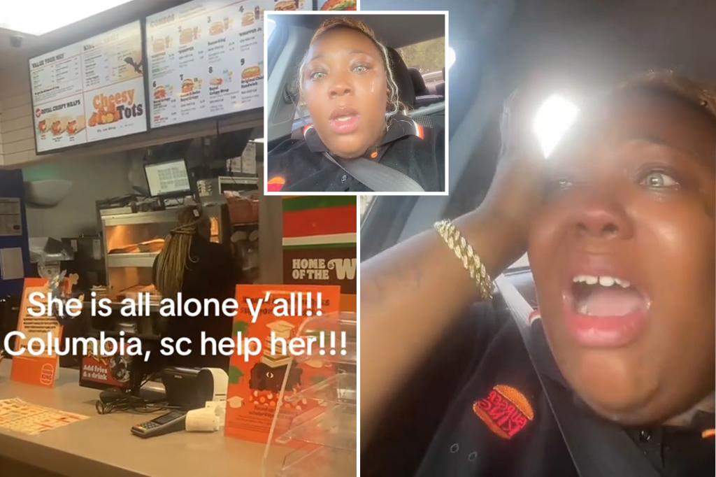 Burger King employee Nykia Hamilton let go after managing the store by herself