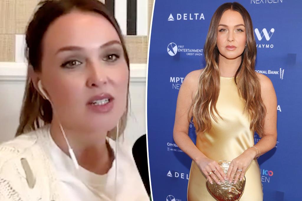 Camilla Luddington from 'Grey's Anatomy' shares her diagnosis of Hashimoto's thyroiditis.