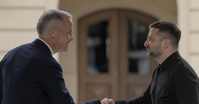 Canada's Prime Minister Mark Carney heads to Ukraine after stepping back from the Trump tariff conflict.