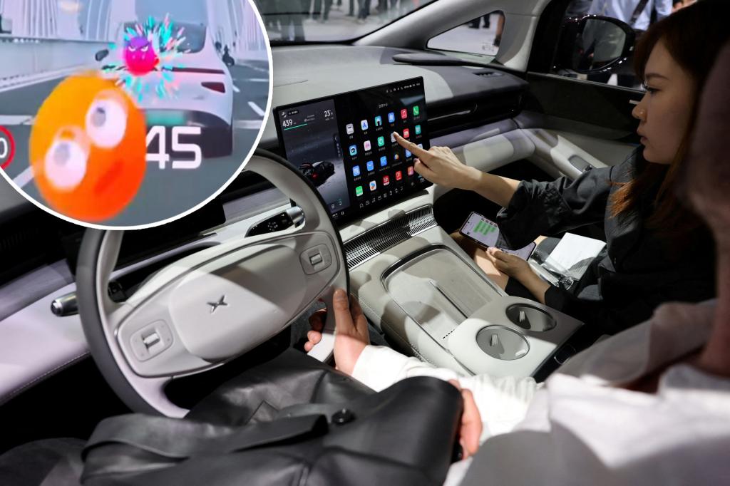 Car manufacturer develops funny device to prevent road rage situations