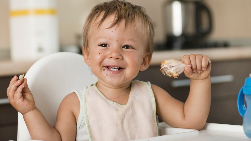 'Carnivore baby' trend leads parents to skip purées while experts advise caution