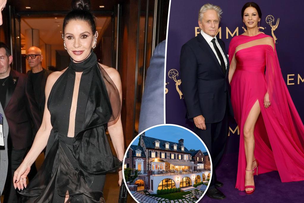 Catherine Zeta-Jones claims that having four homes is 'not too much'