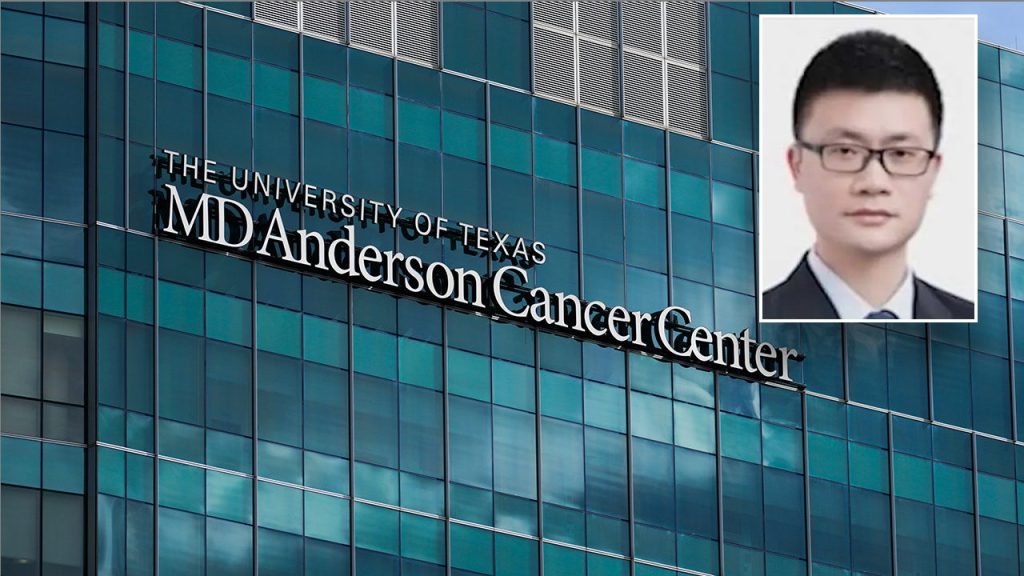 Chinese physician apprehended for attempting to transport cancer research from Texas to China, prosecutors say.