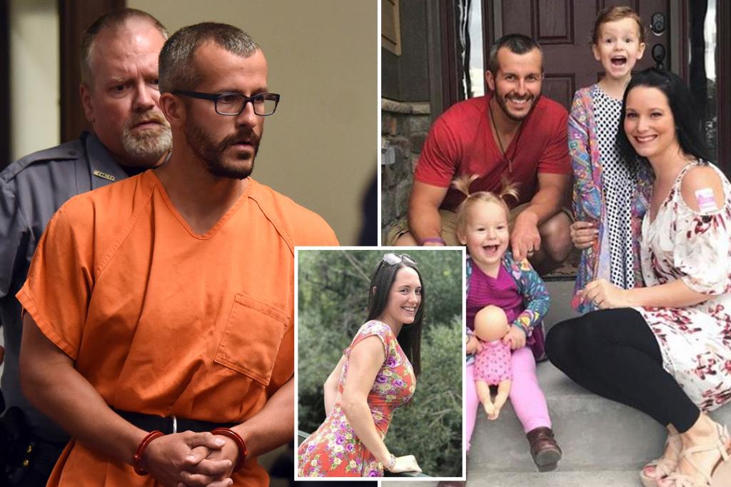 Chris Watts claims that God has 'forgiven' him for killing his wife and daughters.