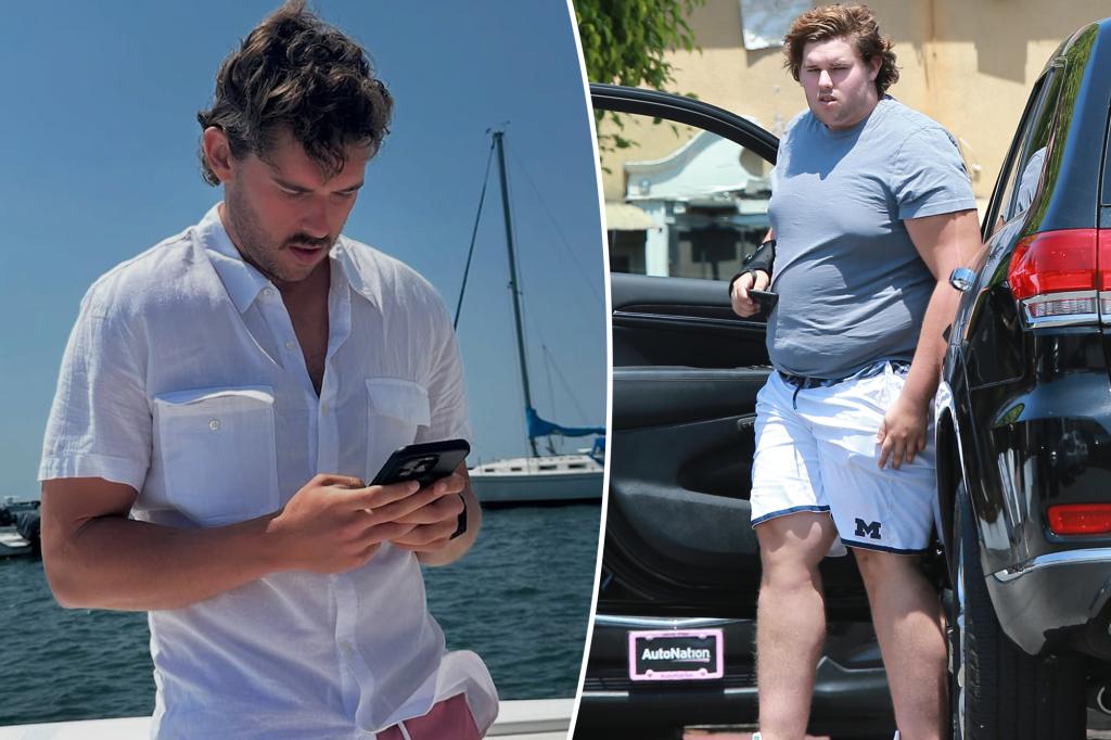 Christopher Schwarzenegger looks very different in family pictures following his weight loss journey.