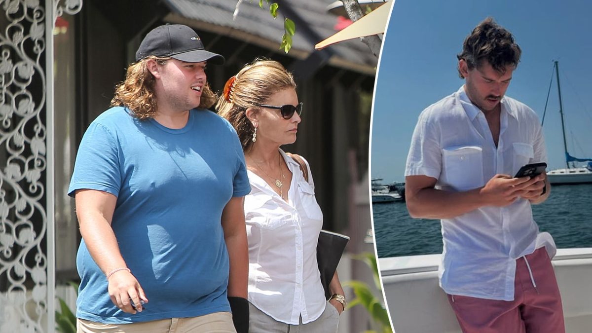 Christopher Schwarzenegger reveals his weight loss in family pictures