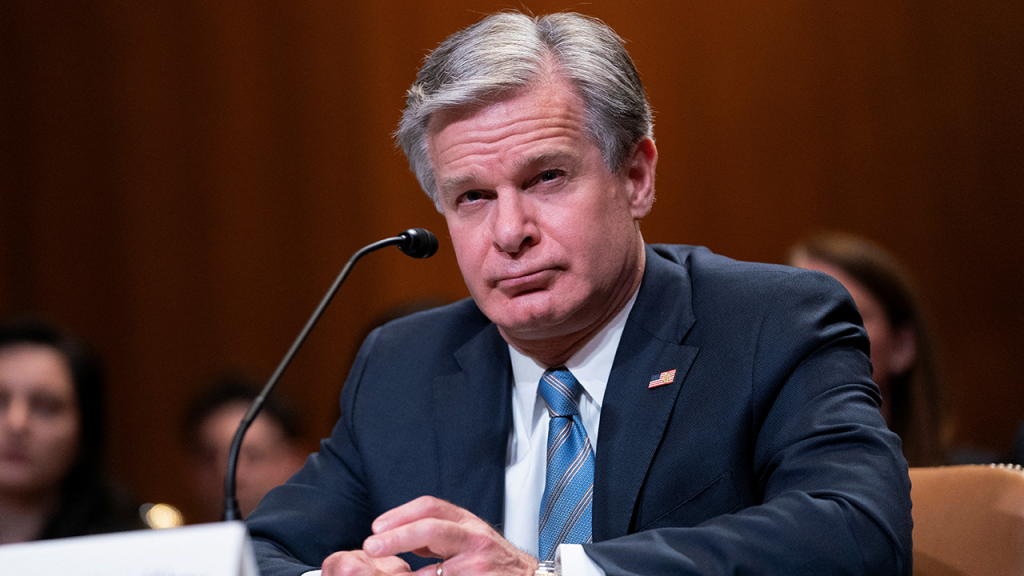 Christopher Wray referred to the Justice Department over allegations of misleading lawmakers about the Catholic memo and China investigations