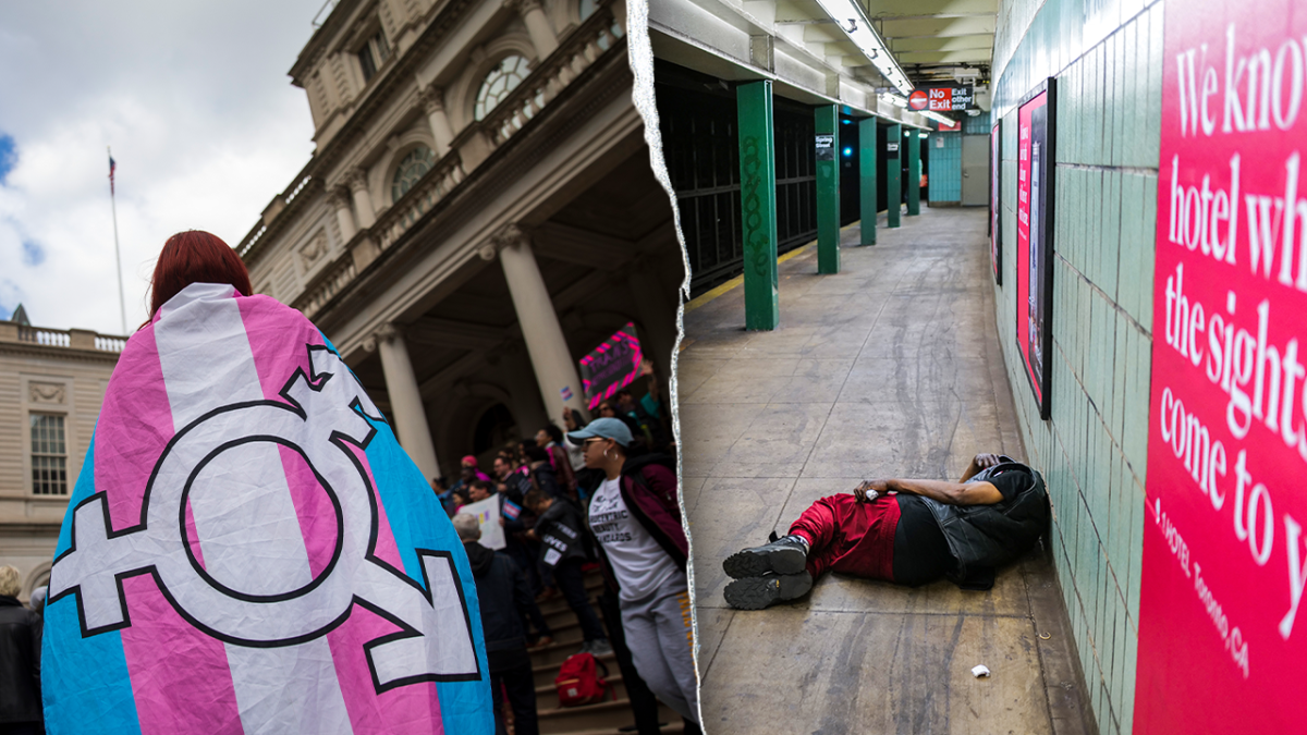 City launches its first government-supported shelter for transgender individuals experiencing homelessness, facing criticism.