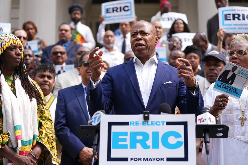 Clergy support Eric Adams' re-election campaign while one leader criticizes Zohran Mamdani's background.