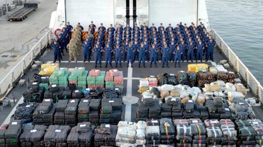 Coast Guard makes record drug haul