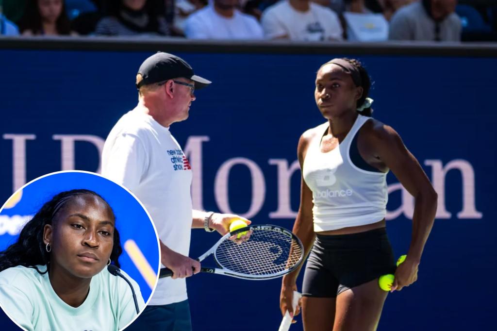 Coco Gauff is wishing her bold move brings rewards beyond the U.S. Open.