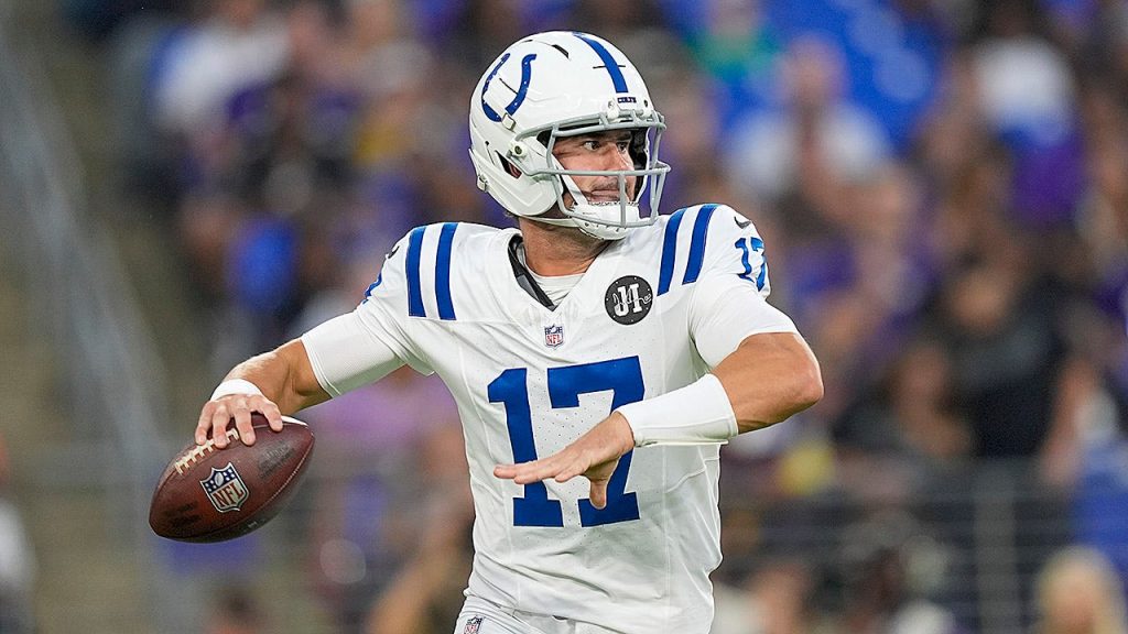 Colts name Daniel Jones as their starting quarterback