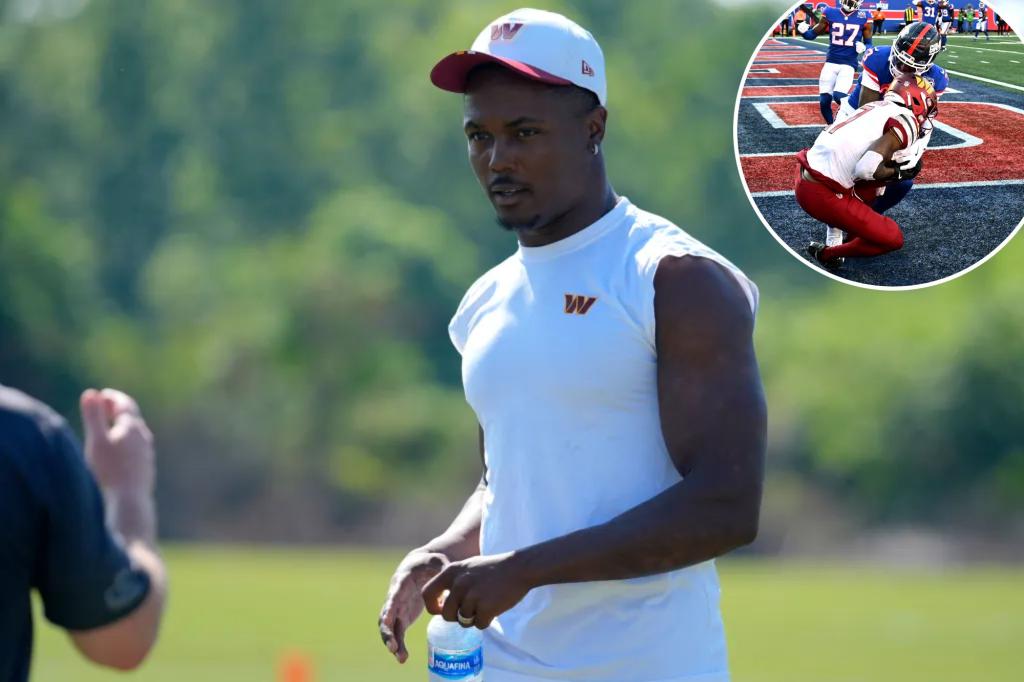 Commanders bring star receiver Terry McLaurin back amid contract issues