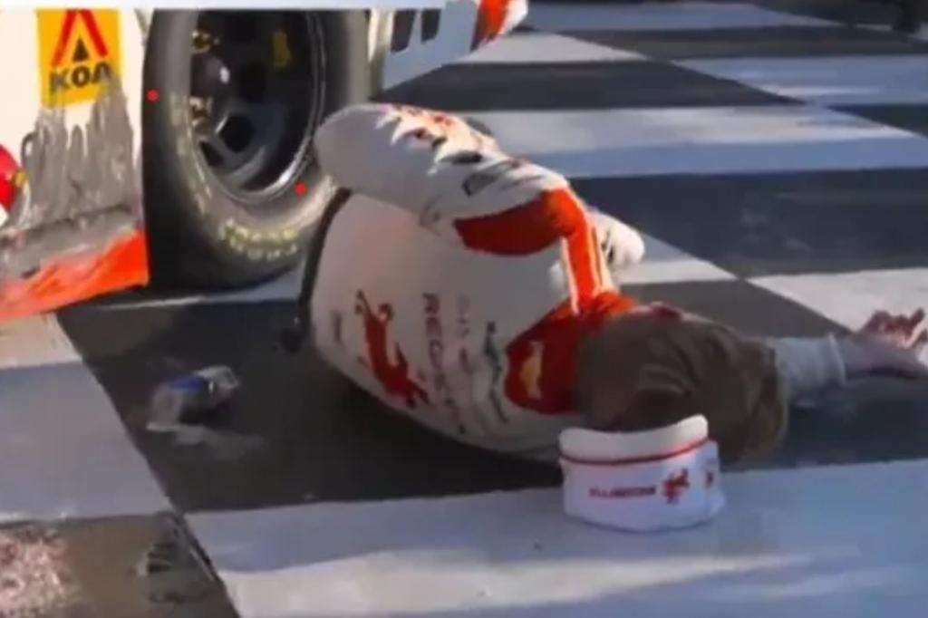Connor Zilisch suffers a broken collarbone in a fall following his NASCAR Xfinity victory