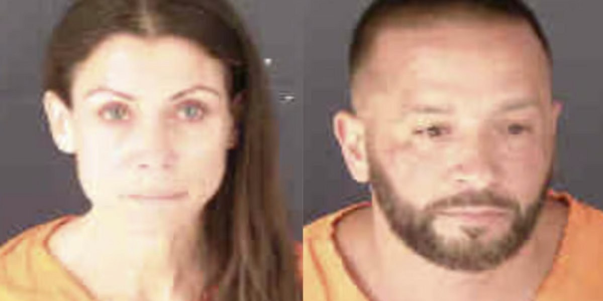 Couple taken into custody for engaging in inappropriate sexual behavior on a flight with children present, according to police.