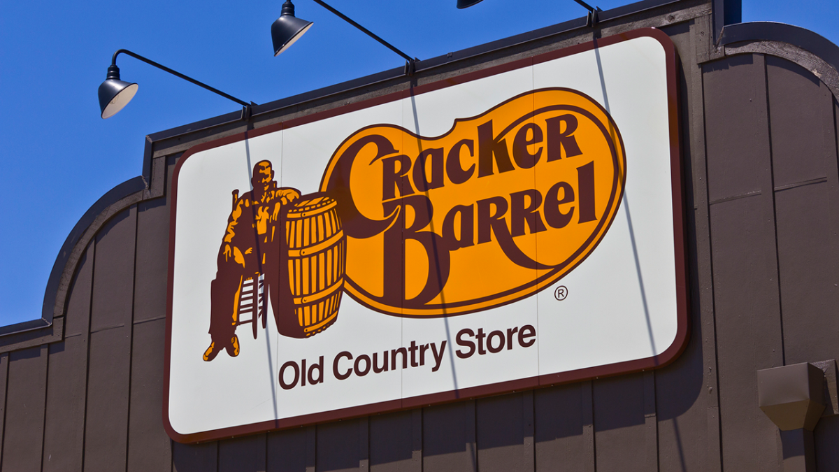 Cracker Barrel's logo update faces customer criticism over changes to its traditional look.