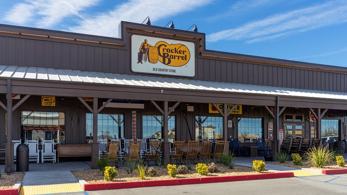 Cracker Barrel's redesigned logo faces criticism, referred to as a 'Bud Light moment'