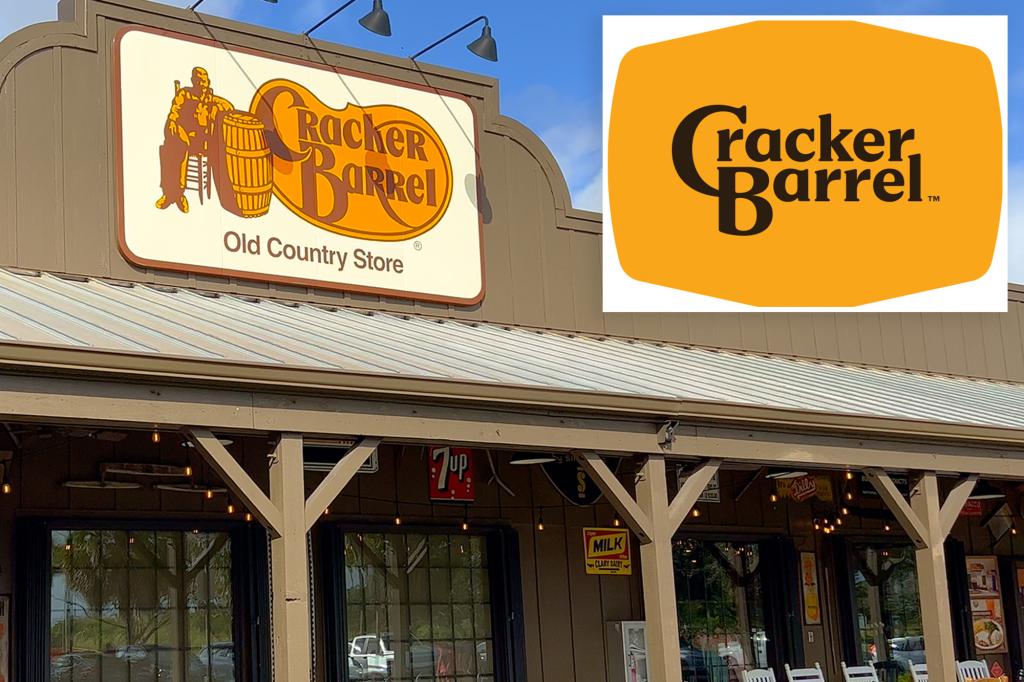 Cracker Barrel's stock falls sharply following criticism of logo change and $700 million brand update
