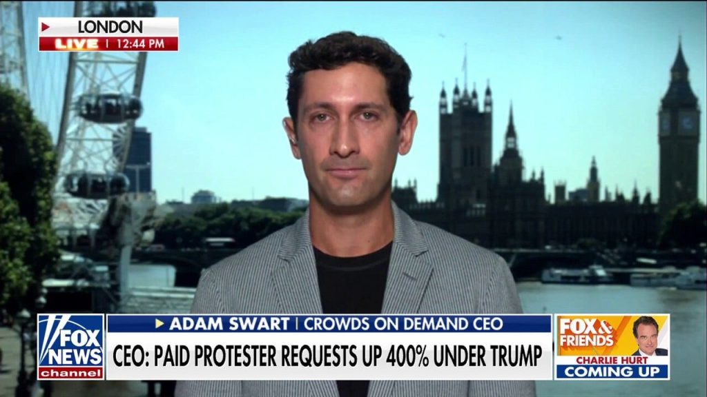 Crowds on Demand CEO talks about the paid protester industry on 'Fox & Friends'