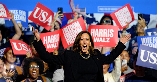 DNC Has Spent More Than $15 Million on Kamala Harris's Campaign Costs