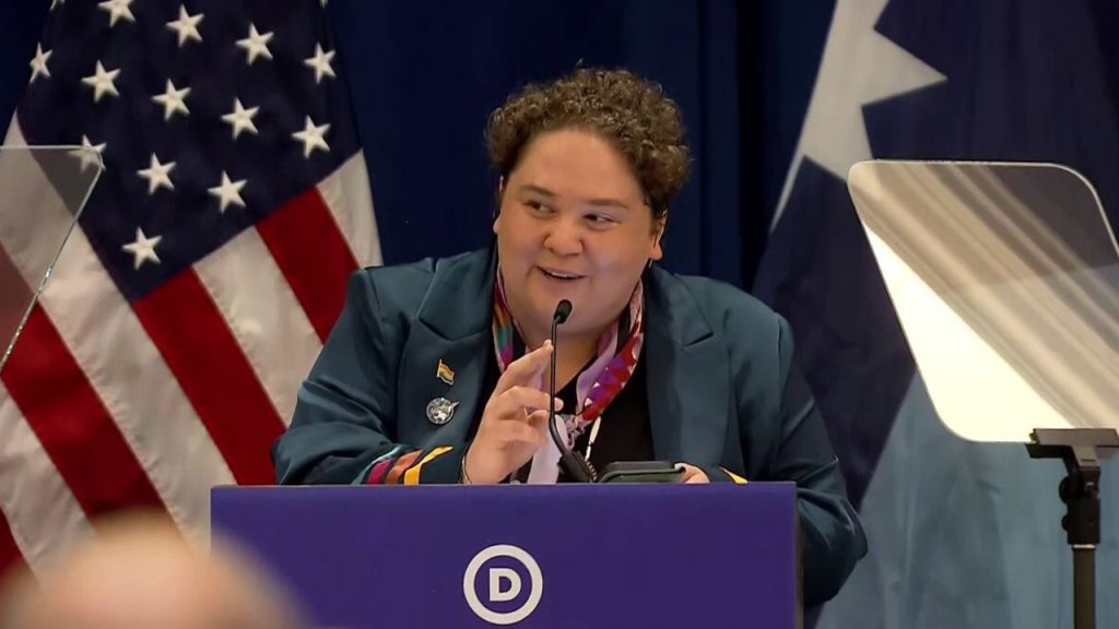 DNC summer meeting begins with a statement criticizing the US system of oppression