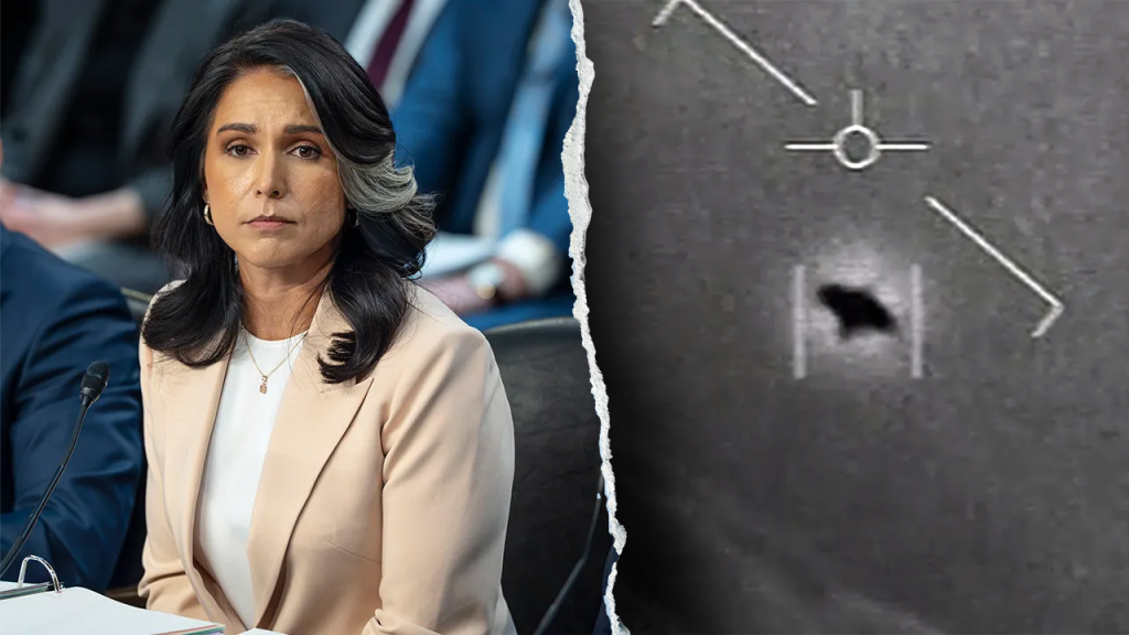 DNI Gabbard discusses the possibility of extraterrestrial life in a podcast interview.