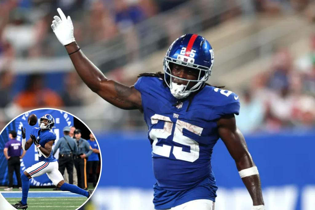 Dante Miller and Beaux Collins vying for spots on the Giants roster