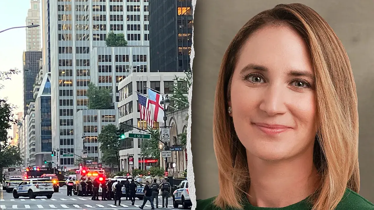 Daughter gives emotional tribute for her murdered Blackstone executive mother