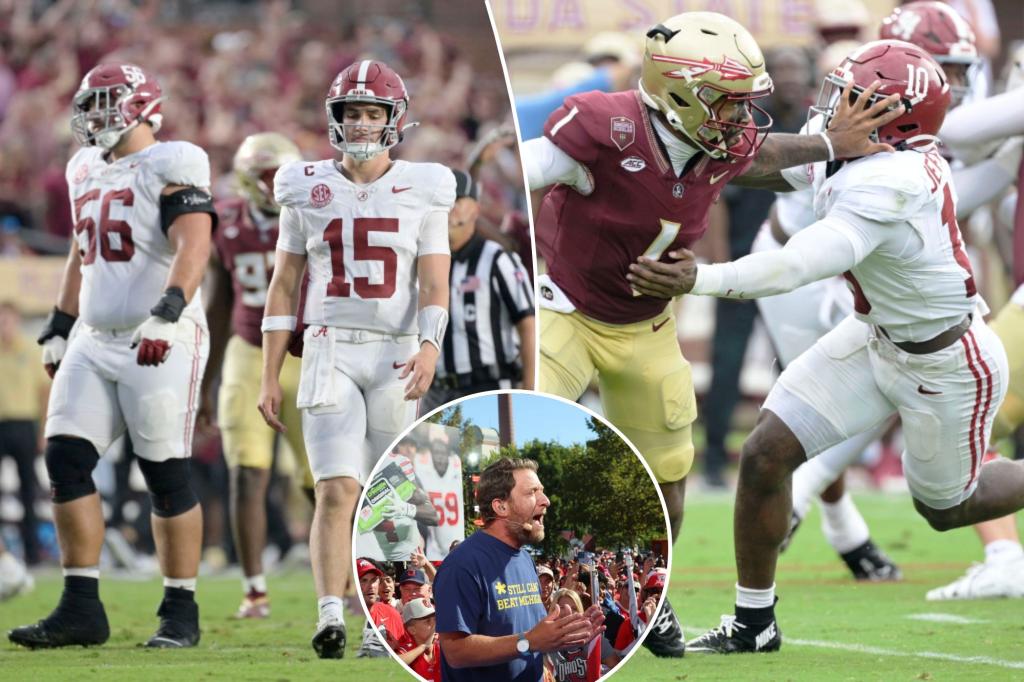 Dave Portnoy criticizes the 'joke' SEC after Alabama's defeat to Florida State