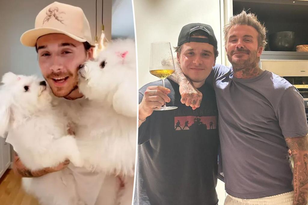David Beckham reaches out to son Brooklyn during family conflict