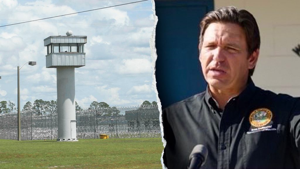 DeSantis introduces a new immigration detention facility named 'Deportation Depot'
