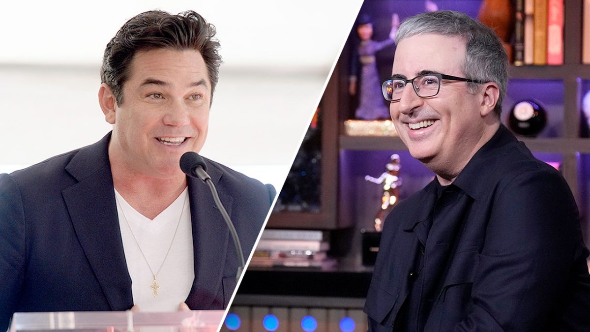 Dean Cain mocks John Oliver for his criticism of ICE recruitment