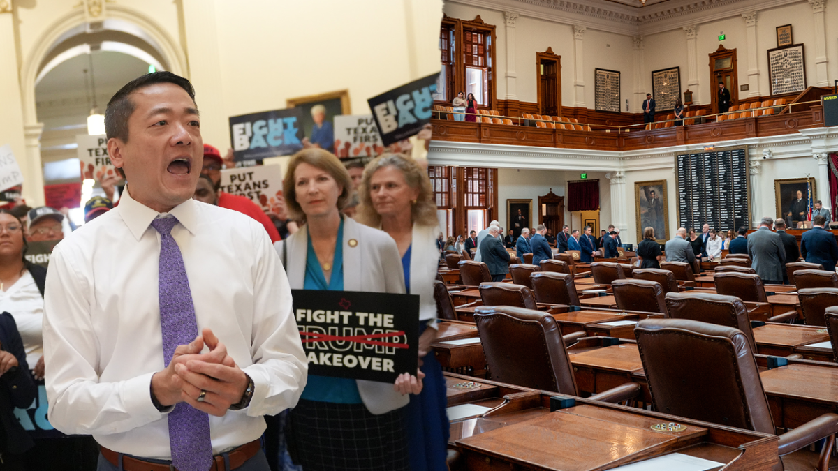 Democrats aimed to bring out all Republicans in Maryland but are now criticizing Texas redistricting.