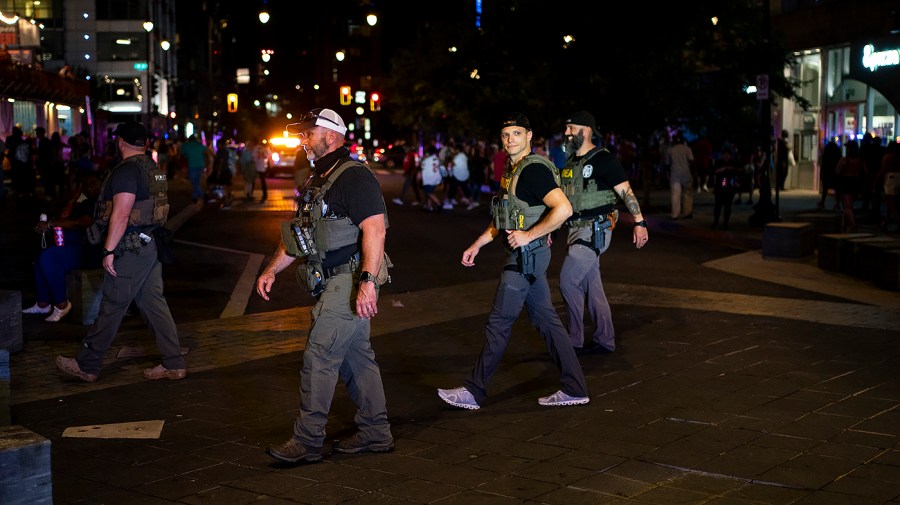 Democrats struggle to respond to Trump on crime issues.