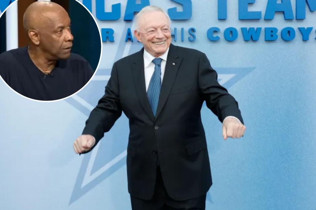 Denzel Washington criticizes Jerry Jones and the Cowboys' situation on 'First Take'