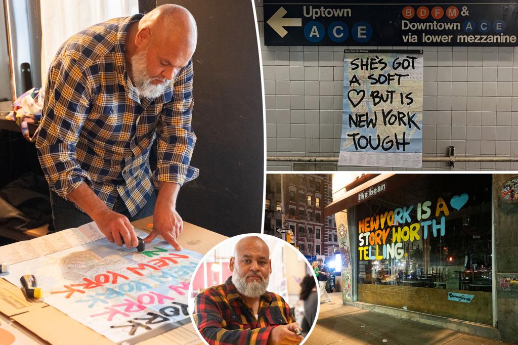 Discover the NYC artist transforming Manhattan's streets into popular art: 'Many people recognize me now'