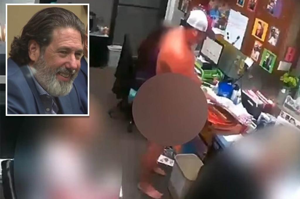 Doctor loses his license after being recorded stalking naked through the office and engaging in sexual acts with an employee