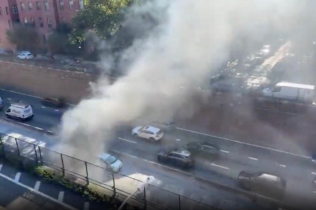 Driver of box truck with no license plate arrested in hit-and-run death of off-duty NYPD officer.